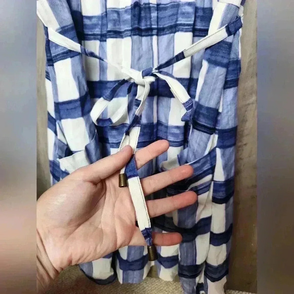 Maeve Anthropologie Devery Plaid Mini Belted Dress Small Women's - Picture 8 of 15